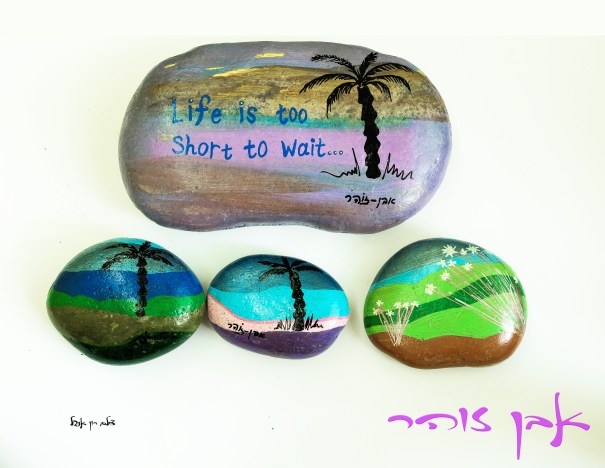 אבנים כקישוט - נופים