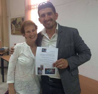 היו"ר של אגודת קרית שמואל מתרגש