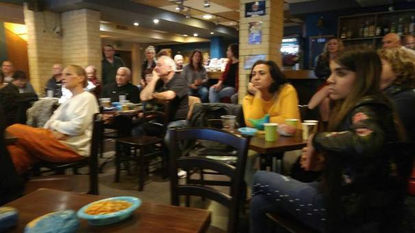 הקהל במסיבת ההשקה